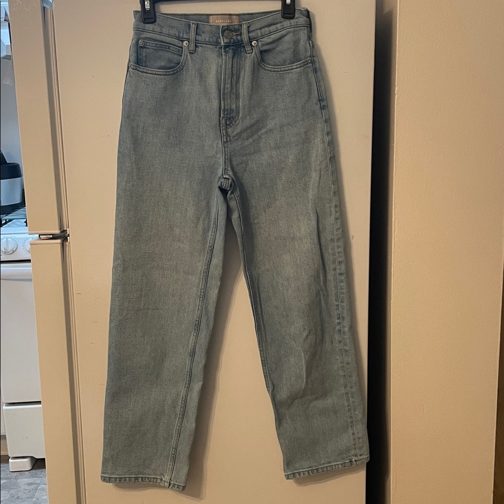 Everlane Women’s Size 26R The Way High Cotton Light Blue Jean Everyday Classic